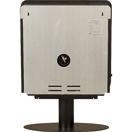 Pelletkamin CORINA 6 Weiss 10 kW Luftdicht mit WiFi Option.