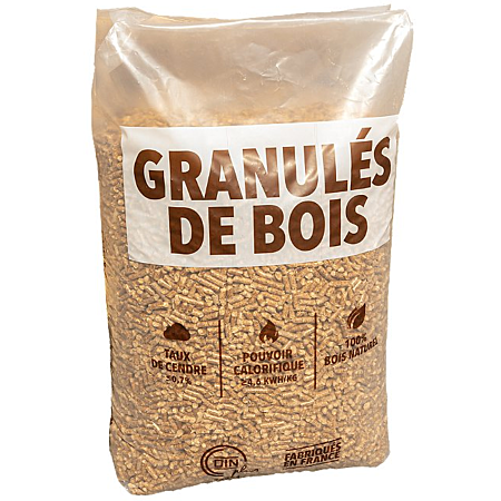 Premium Kaminpellets 15 kg DIN Plus Hocheffizient und Naturrein aus Frankreich
