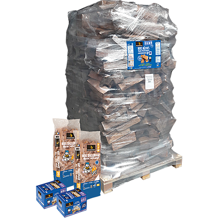 Woodstock Kaminholz 40 cm Pack 2000 dm3 mit Anzündset Gratis